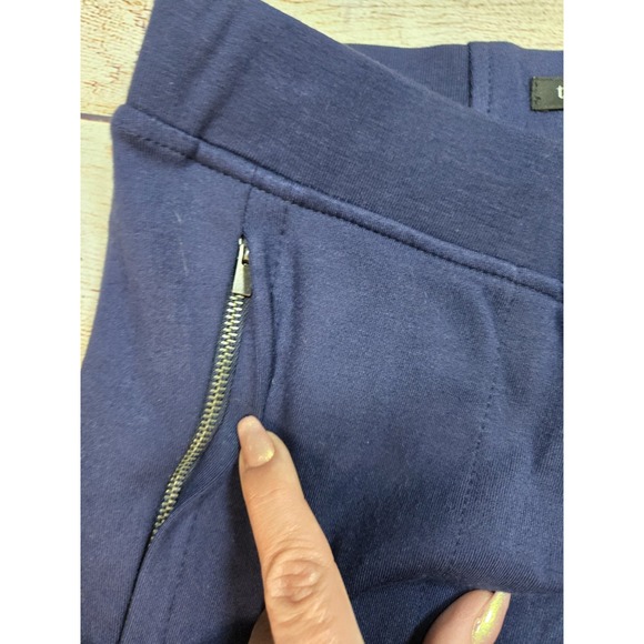 Theory Chrisley Classical Navy Skinny Pant Size P‎ (S) Pockets Bodycon Soft New - Picture 4 of 11